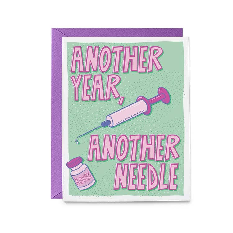 Hello Harlot - Botox Birthday Card