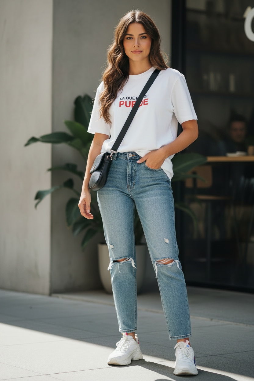 LA QUE PUEDE T-SHIRT: M