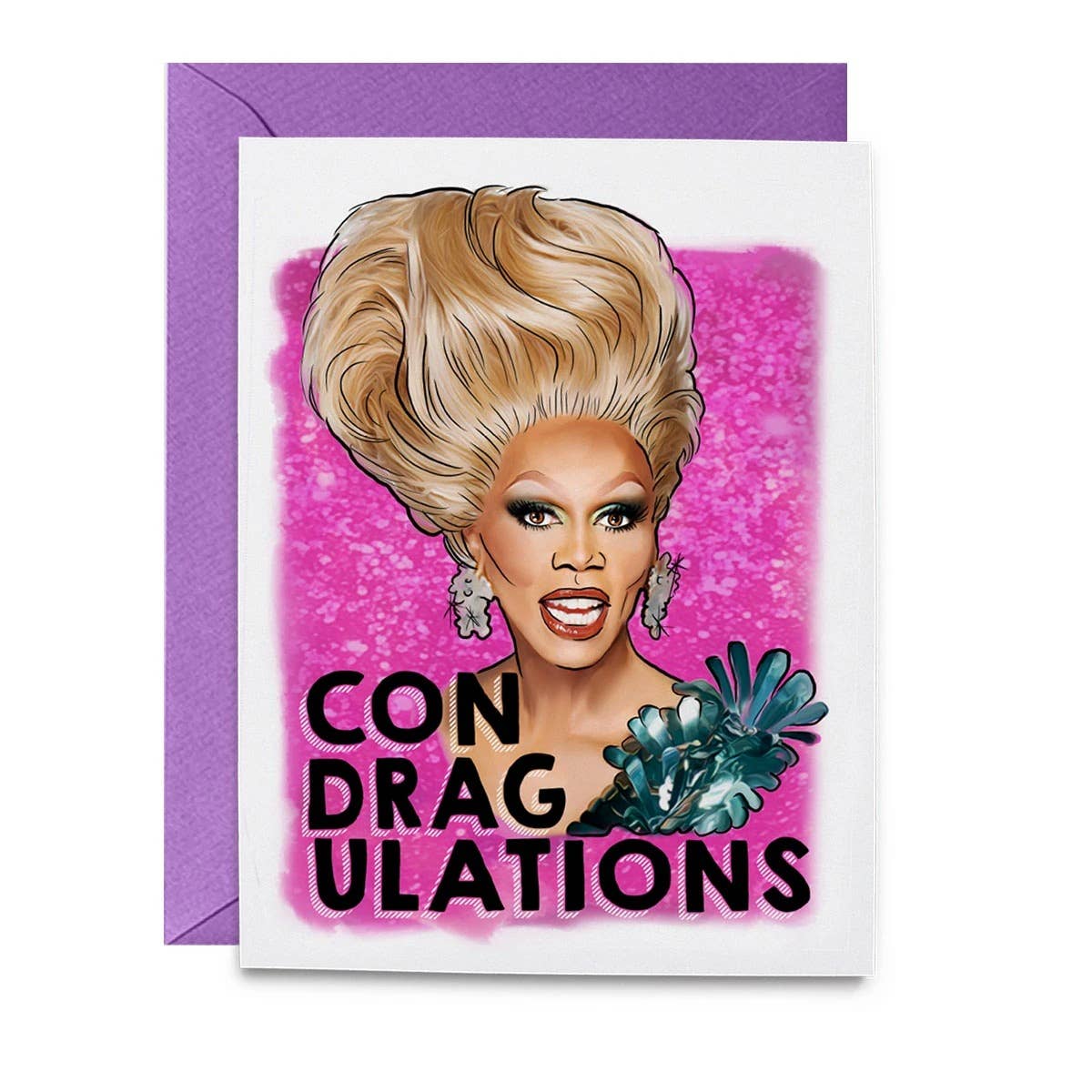 Hello Harlot - Ru Condragulations Card