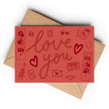 Love You | Greeting Card