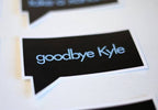 Bravo Quote Stickers: Go to sleep