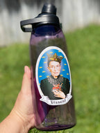 Saint RBG, Ruth Bader Ginsburg Vinyl Sticker: Purple