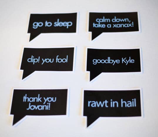 Bravo Quote Stickers: That's my opinion!