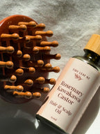Rosemary + Kawakawa Hair & Scalp Oil + Scalp Brush