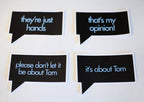 Bravo Quote Stickers: Mazel