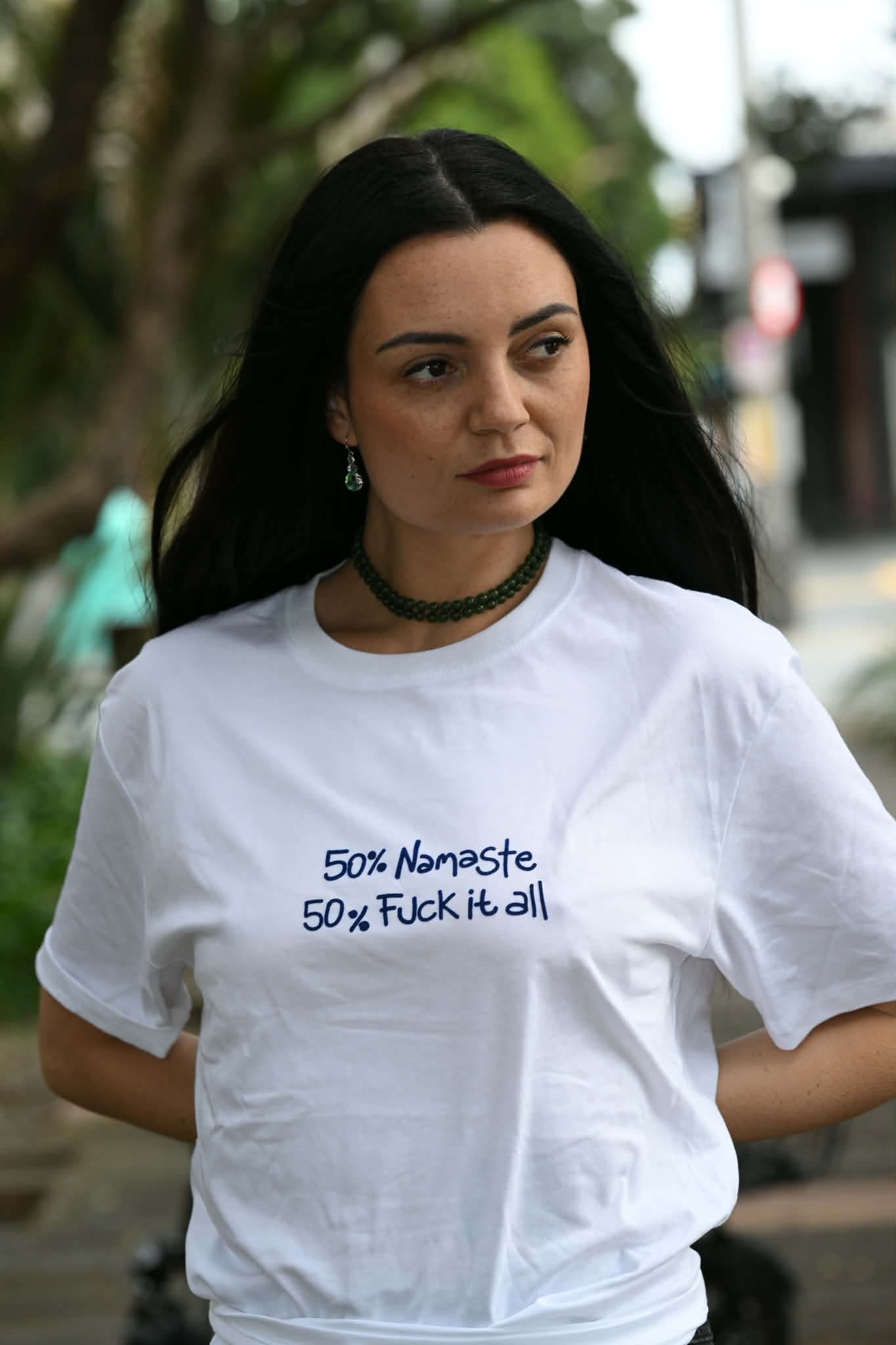 NAMASTE T-SHIRT: XL