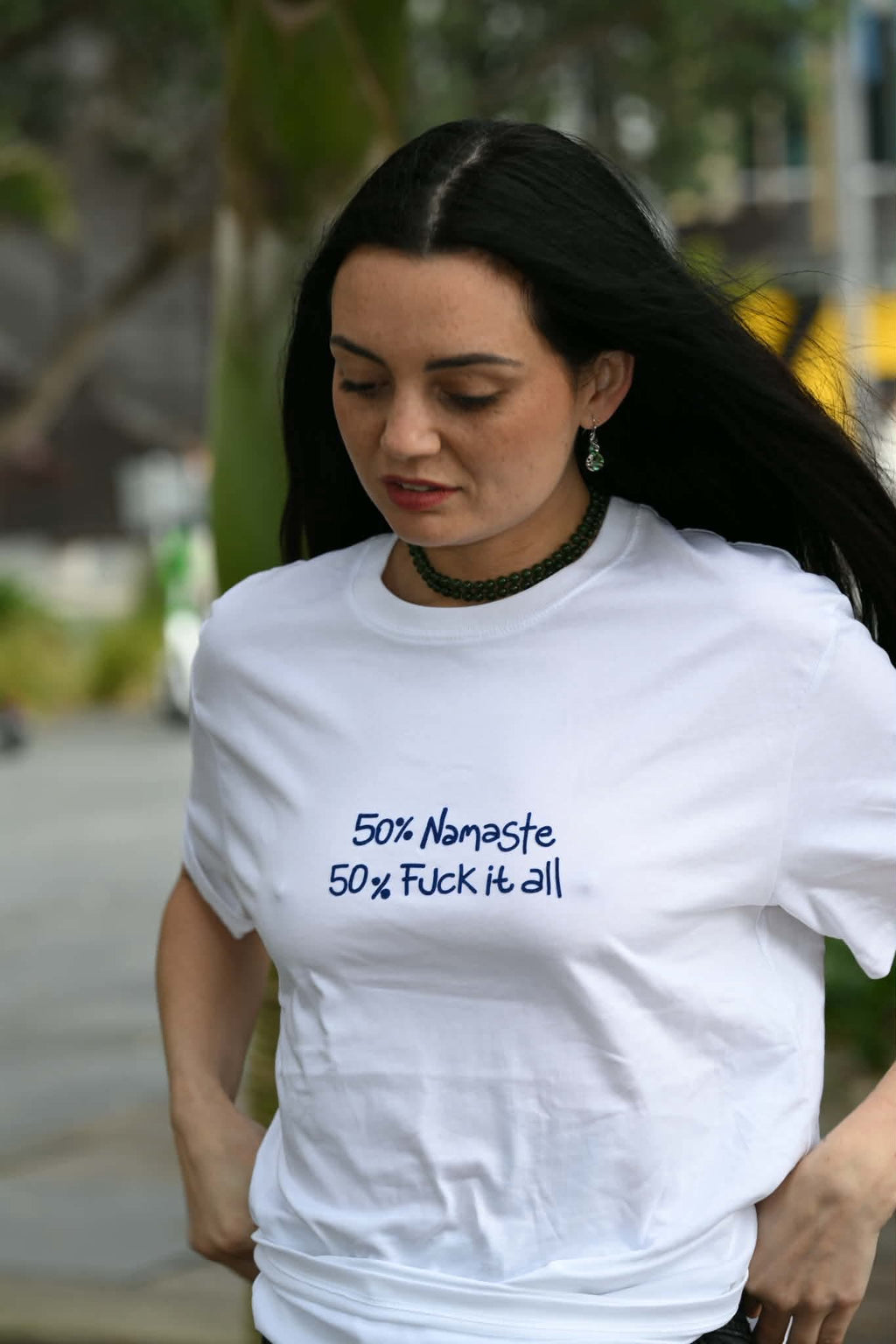 NAMASTE T-SHIRT: M