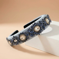 Gildie Sapphire Bloom Crystal Headband