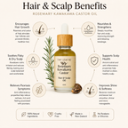 Rosemary + Kawakawa Hair & Scalp Oil + Scalp Brush