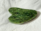 Pounamu Gua Sha Stone – Natural Greenstone Facial Massage Tool