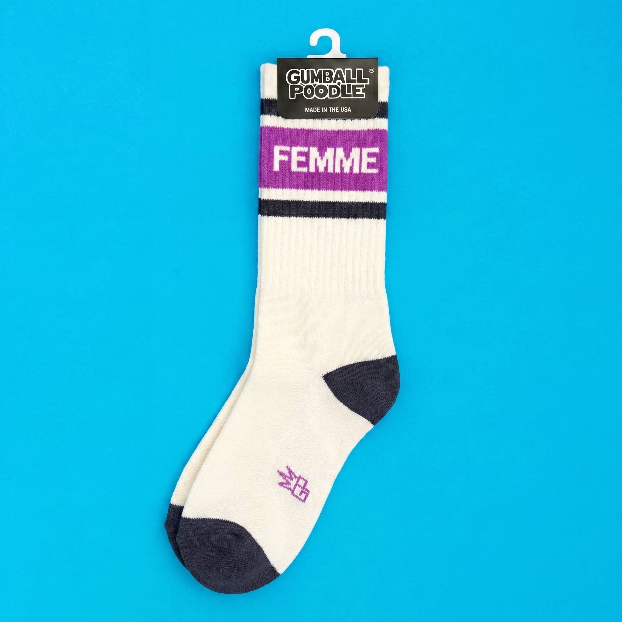Femme Gym Crew Socks