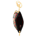 The Queen Playing Card Beaded Coin Purse