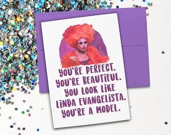 Hello Harlot - Aja - You're Perfect Card