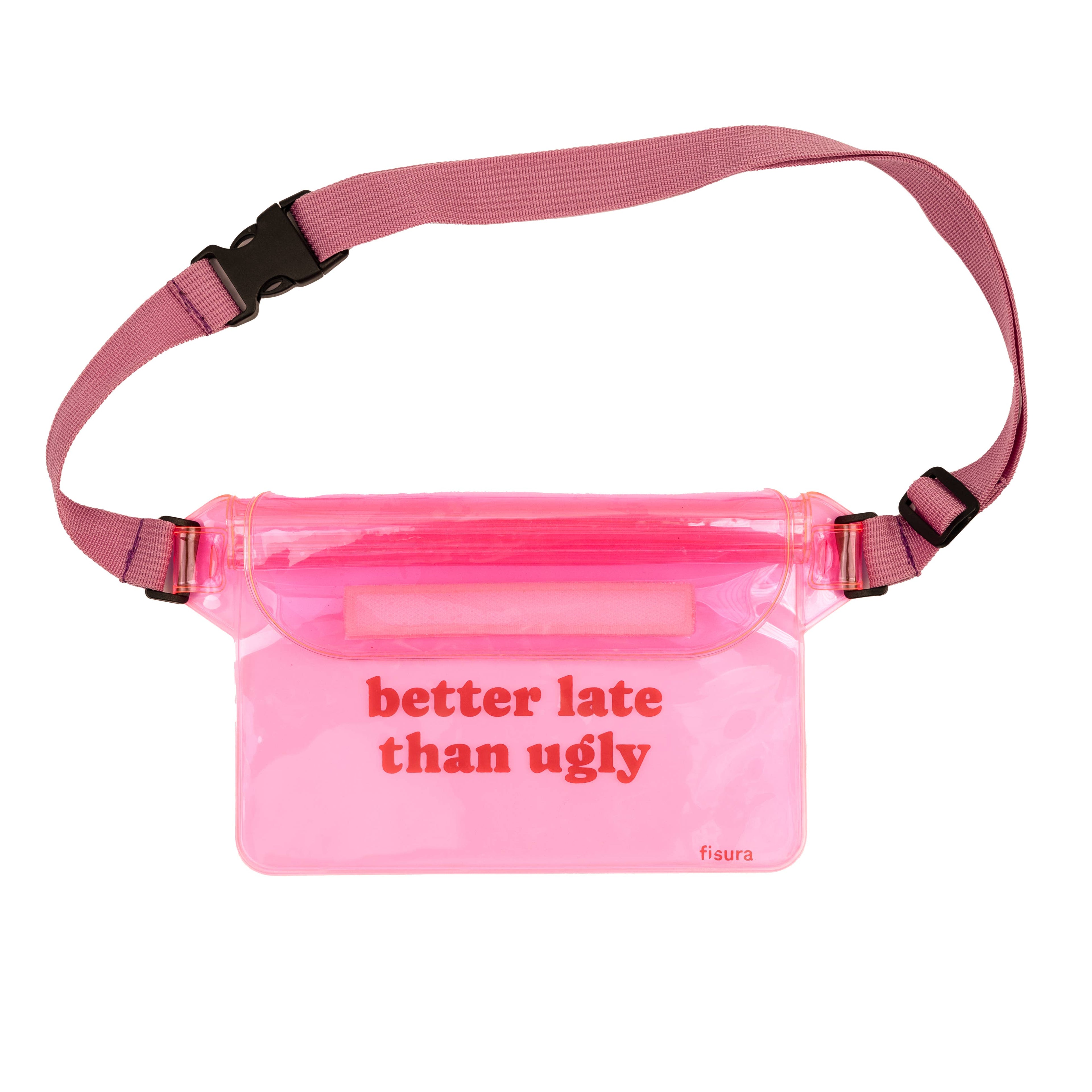 Fisura - Waterproof Waist Bag "Better Late Than Ugly"