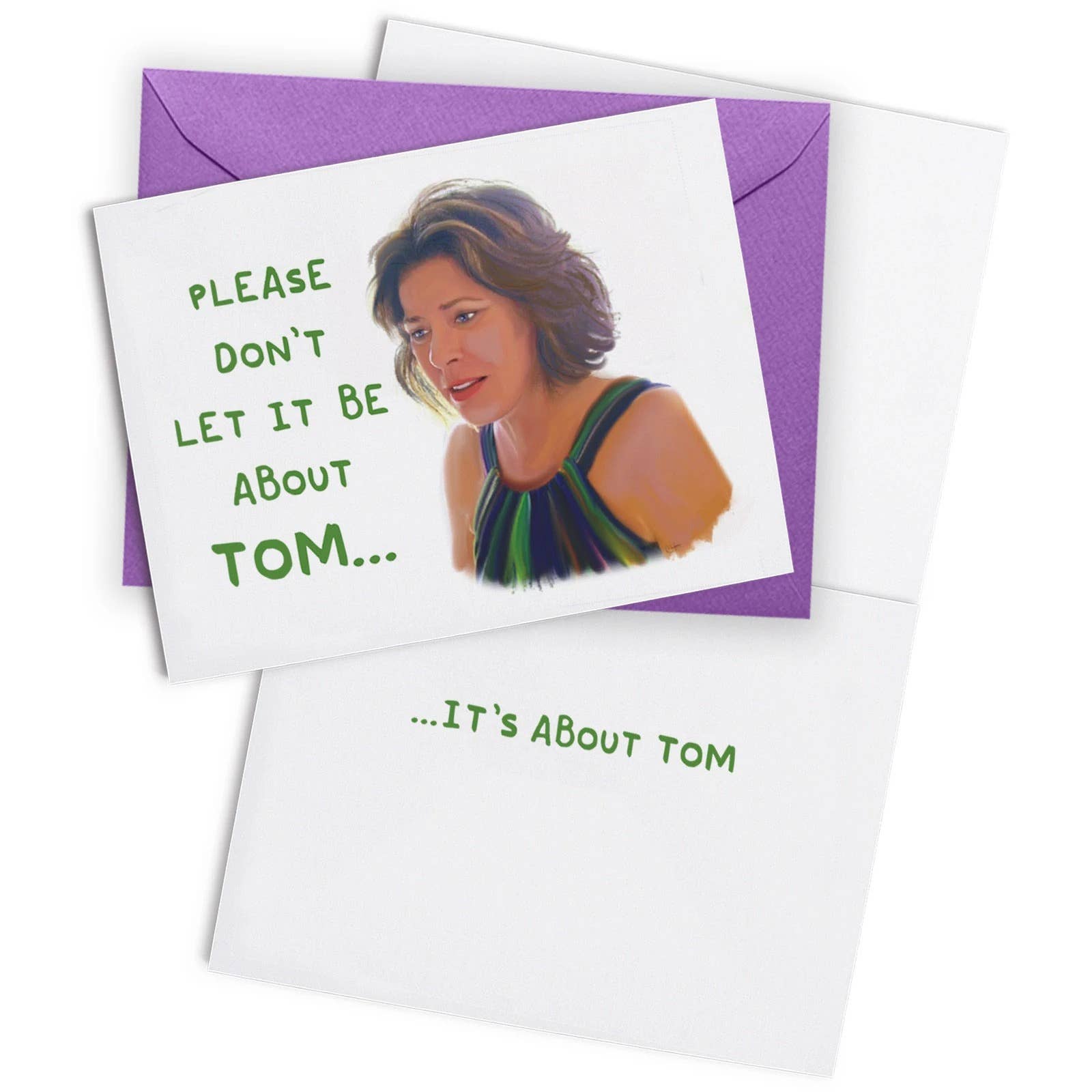 Hello Harlot - Rhony About Tom Card