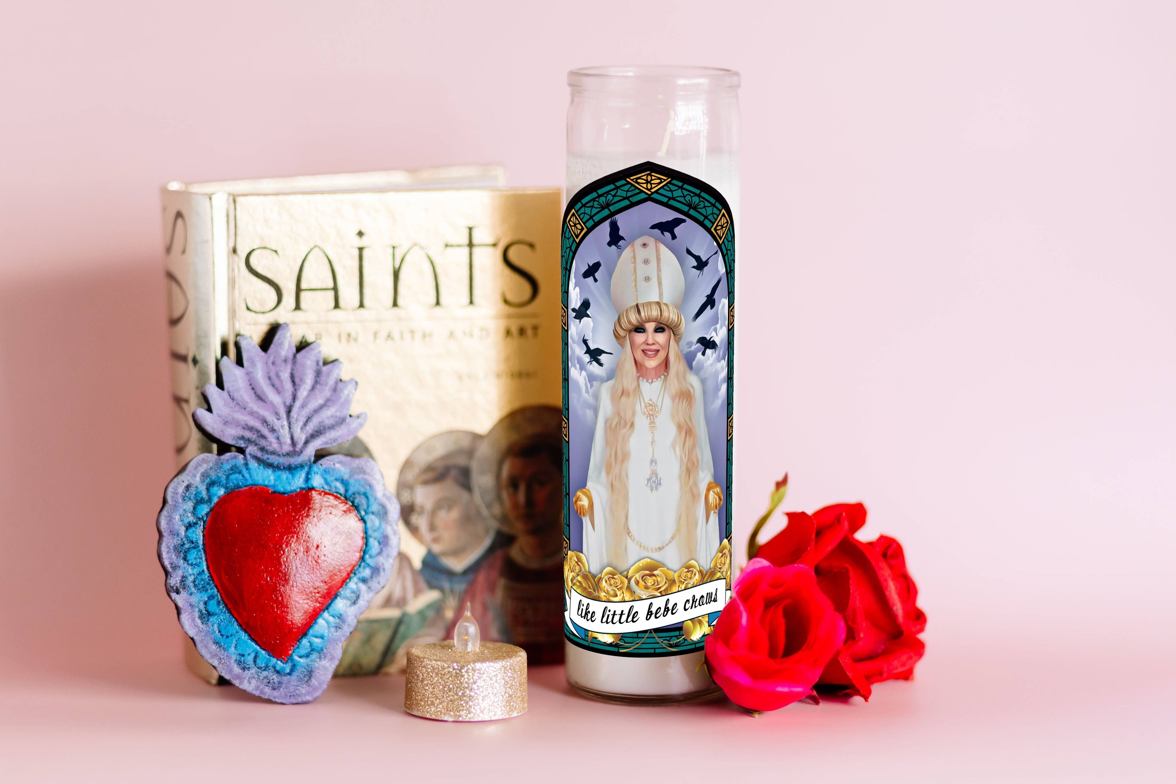 Our Lady of Bebe Crows - Schitts Creek Saint Moira: White