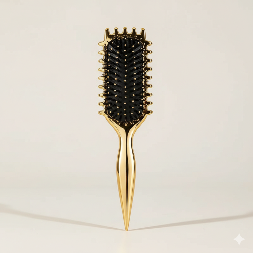 Gildie Curly Girl Hair Brush Chromalux Limited Edition