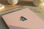 MaiaA Sticker on Notebook